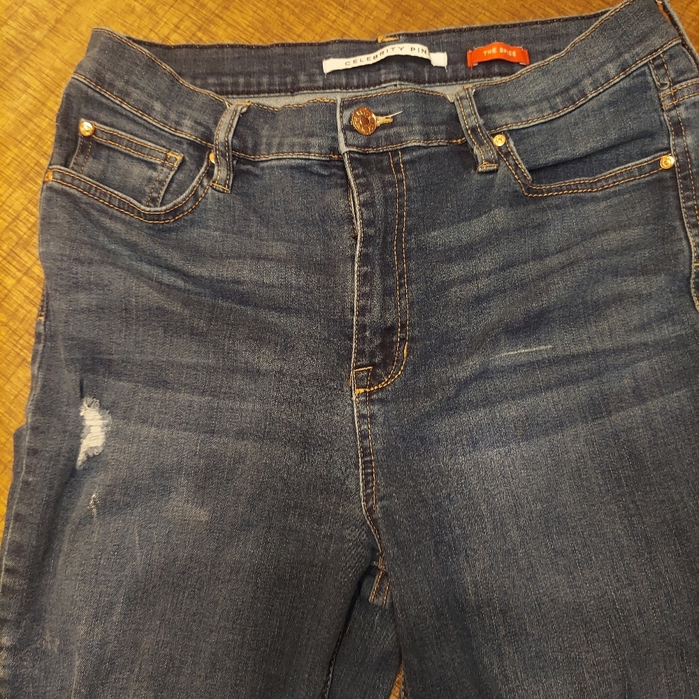 Celebrity Pink the Spice Jean 13/31 high rise ankle skinny with booty lift - Picture 2 of 9
